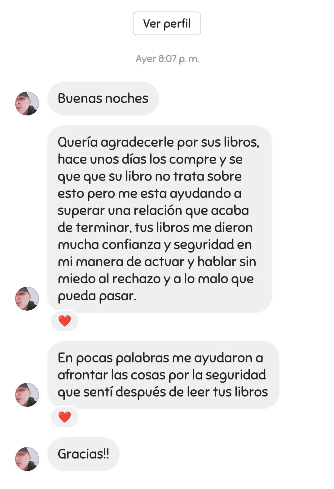 Comentario de alumno